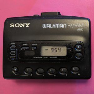 SONY Walkman FM/AM AVLS WM-FX28